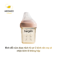 [THAY NÚM] Bình sữa PPSU Hegen