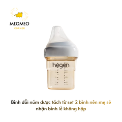 [THAY NÚM] Bình sữa PPSU Hegen