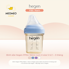 [FULLBOX] Bình sữa PPSU Hegen