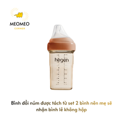 [THAY NÚM] Bình sữa PPSU Hegen
