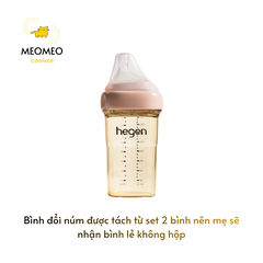 [THAY NÚM] Bình sữa PPSU Hegen
