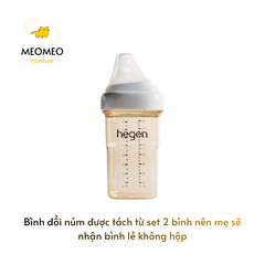 [THAY NÚM] Bình sữa PPSU Hegen