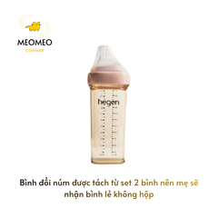 [THAY NÚM] Bình sữa PPSU Hegen