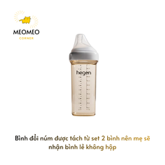 [THAY NÚM] Bình sữa PPSU Hegen