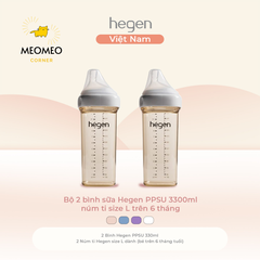 [FULLBOX] Bình sữa PPSU Hegen