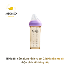 [THAY NÚM] Bình sữa PPSU Hegen