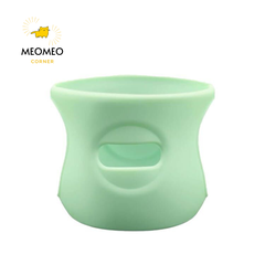 Bọc silicon bảo vệ bình sữa thủy tinh chống rơi vỡ Avent, Moyuum, Ubmom, Lansinoh, Pigeon vỏ silicon