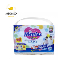 Tã/Bỉm Merries nội địa Nhật bỉm dán, bỉm quần size sz sơ sinh, NB, S, M, L, XL, XXL, XXXL [Jumbo cộng miếng]