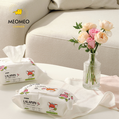 Khăn ướt thuần chay cao cấp K-mom Lalapopo