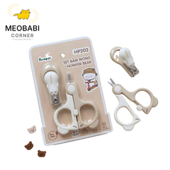 Bộ bấm móng cho bé Honper Bear HP203