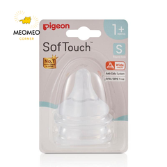 Núm ti thay thế bình Pigeon thế hệ thứ 3 cổ rộng