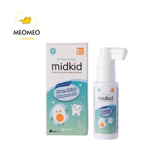 Xịt chống sâu răng Midkid cho bé từ 1 tuổi