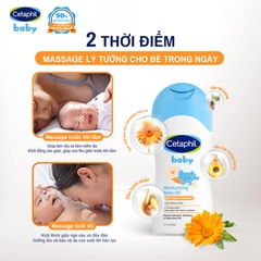 Dầu mát xa Cetaphil cho bé Centaphil Massage Oil Baby Face & Body 200ml