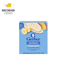 Bánh ăn dặm Gerber Teethers cho bé từ 7 tháng