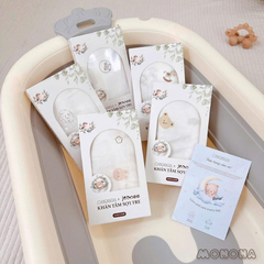 Khăn tắm sợi tre 2 lớp Monona x Joonee