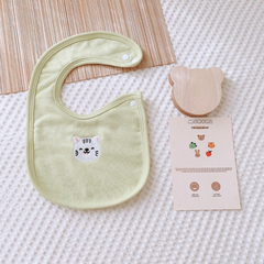 Yếm cổ vuông/cổ tròn thêu hoạ tiết Monona