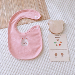 Yếm cổ vuông/cổ tròn thêu hoạ tiết Monona