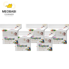 Khăn khô đa năng Mamamy Tropical túi 160 tờ