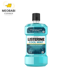 Nước Súc Miệng Diệt Khuẩn LISTERINE® COOL MINT