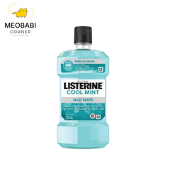 Nước Súc Miệng Diệt Khuẩn LISTERINE® COOL MINT ZERO ALCOHOL