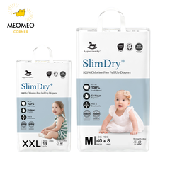 Tã bỉm ngày Applecrumby Slimdry Easyday Mega Pull Ups S M L XL XXL