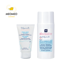 Kem dưỡng ẩm và làm dịu cho da nhạy cảm BabyCoccole ATOSENSITIVE LIGHT DERMO CREAM