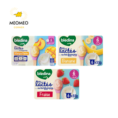 Sữa chua nguội Bledina cho bé 6m+ lốc 6 hộp X 55g