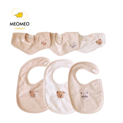 Yếm cổ vuông/cổ tròn thêu hoạ tiết Monona