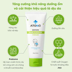 Kem Hăm Atono2 Oxygen Babypowder Cream Cho Bé 100g