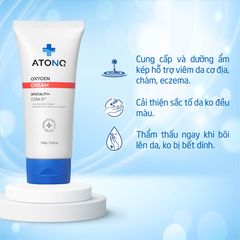 Kem Dưỡng Ẩm Hữu Cơ Chuyên Biệt Atono2 Oxygen Cream cho bé 160g