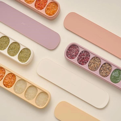 Khay trữ ăn dặm silicone bạch kim Moyuum