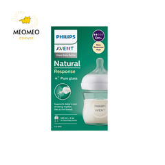 Bình sữa thủy tinh Avent Natutal 120ml / 240ml
