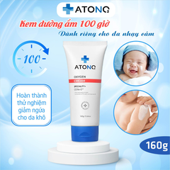 Kem Dưỡng Ẩm Hữu Cơ Chuyên Biệt Atono2 Oxygen Cream cho bé 160g