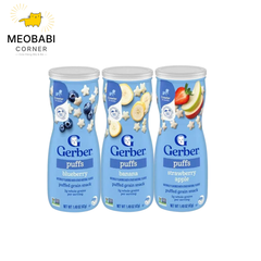 Bánh ăn dặm Gerber Puffs cho bé từ 8 tháng 42g