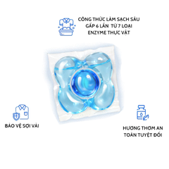 Viên Giặt ALL IN ONE Chiết Xuất Tự Nhiên Atono2 Cho Bé Và Gia Đình (30 Viên)