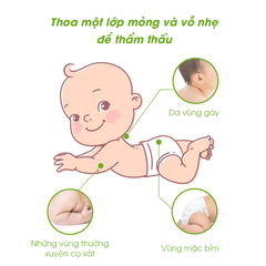 Kem Hăm Atono2 Oxygen Babypowder Cream Cho Bé 100g