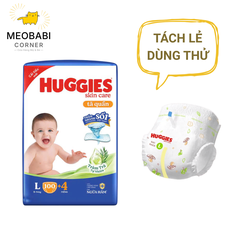 [Miếng lẻ] Tã/ Bỉm quần Huggies Skincare Tràm Trà