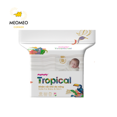 Khăn khô đa năng Mamamy Tropical túi 160 tờ