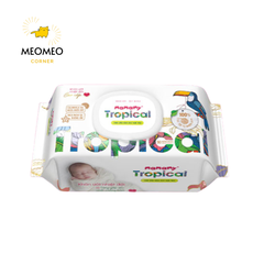 Khăn ướt không mùi Mamamy Tropical 90 tờ