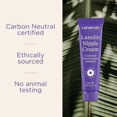 Kem bôi đầu ti, cổ gà Lansinoh Lanolin 7g