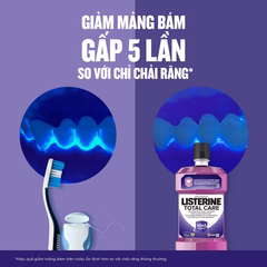 Nước Súc Miệng Diệt Khuẩn LISTERINE® TOTAL CARE