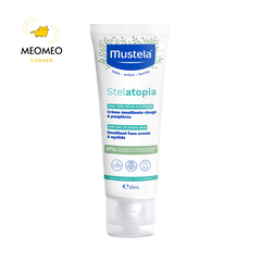 Kem Dưỡng Mặt Da Chàm Thể Tạng (Viêm Da Cơ Địa) Mustela Stelatopia Emollient Face Cream & Eyelid 40ml