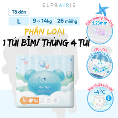 Tã bỉm Elpraire Air Thin S M L XL XXL