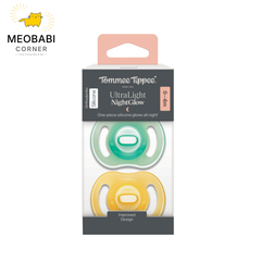 Ty Ngậm Silicon Siêu Nhẹ Cho Bé Tommee Tippee Ultra Light