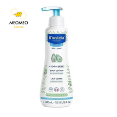 Lotion Dưỡng Thể Da Thường Mustela Hydra Bebe Body Lotion 300ml