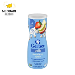 Bánh ăn dặm Gerber Puffs cho bé từ 8 tháng 42g