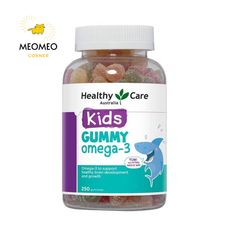 Kẹo dẻo Gummy Omega-3 Healthy Care cho bé trên 2 tuổi bé thông minh, phát triển trí não 250 viên
