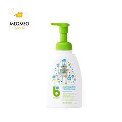 Nước rửa bình sữa bát đĩa Babyganics hữu cơ không mùi 473ml Mỹ