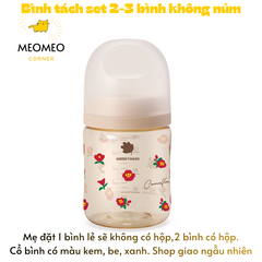 [TÁCH LẺ SET] Bình sữa PPSU Greenfinger Bebegrow Green Finger 160ml / 280ml