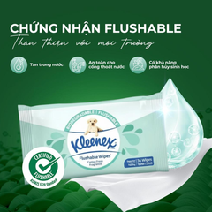 Khăn Giấy Ướt Kleenex Tự Phân Huỷ Gói 36 tờ
